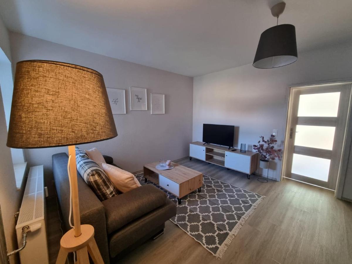 Modern Eingerichtet-Stadtnah-Ferienwohnung Mit Geschirrspueler Und Waschmaschine Friedland  المظهر الخارجي الصورة
